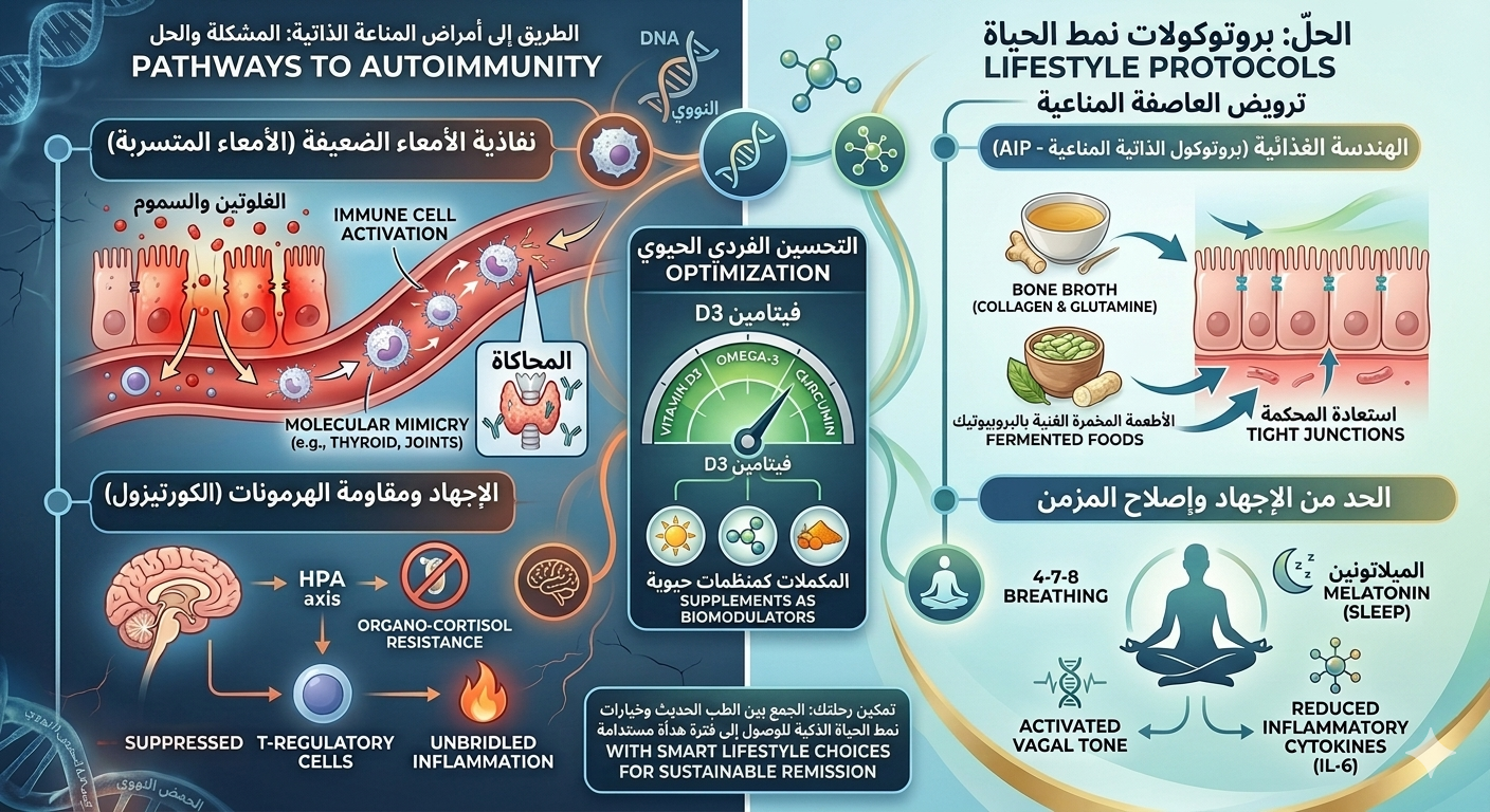 كسر الشفرة المناعية: كيف تعيد البيئة ونمط الحياة صياغة بروتوكولات الرعاية للأمراض الذاتية؟